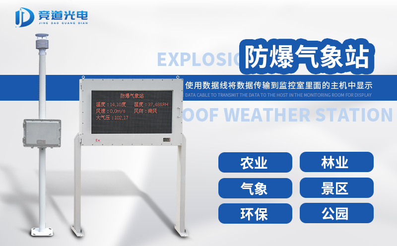 防爆气象站帮助化工厂区安全生产